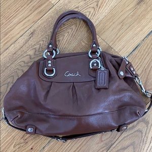 Coach purse silver hardware